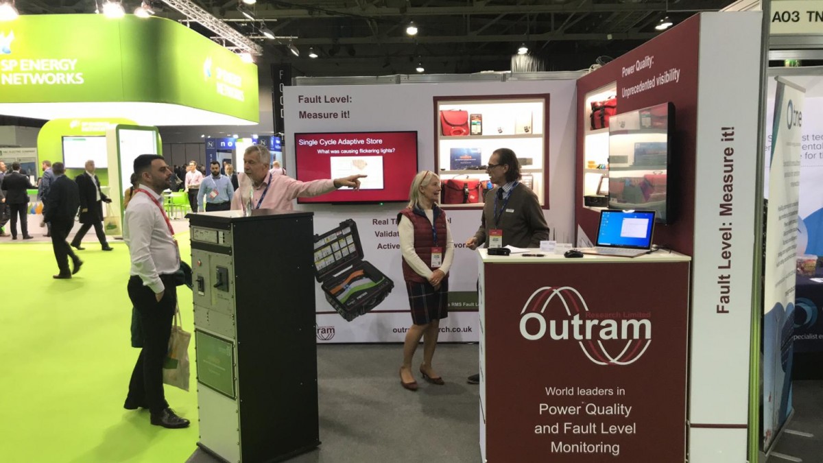 Photo of Outram Research stand