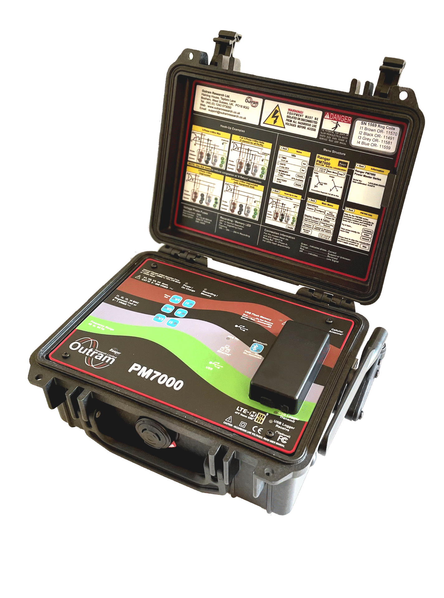 Ranger PM7000 - 3 Phase Power Quality Analyser - Measures to EREC G5/5