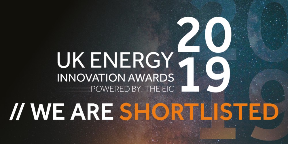 Shortlisted for UK energy innovation awards 2019