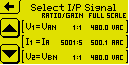 gain for channels 1 to 3