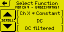 select function DC