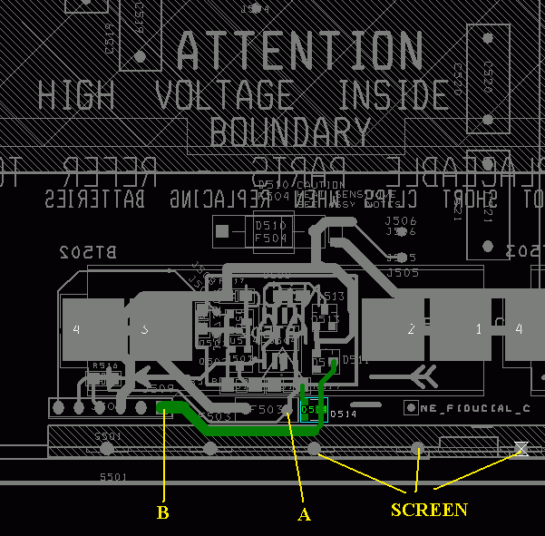 PM3000 View of PCB layout