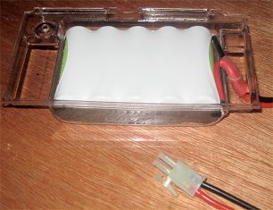the battery pack assembling into its housing
