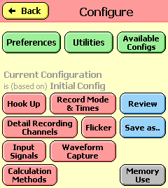 configure screen