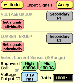 select 0 to 1 volt RMS